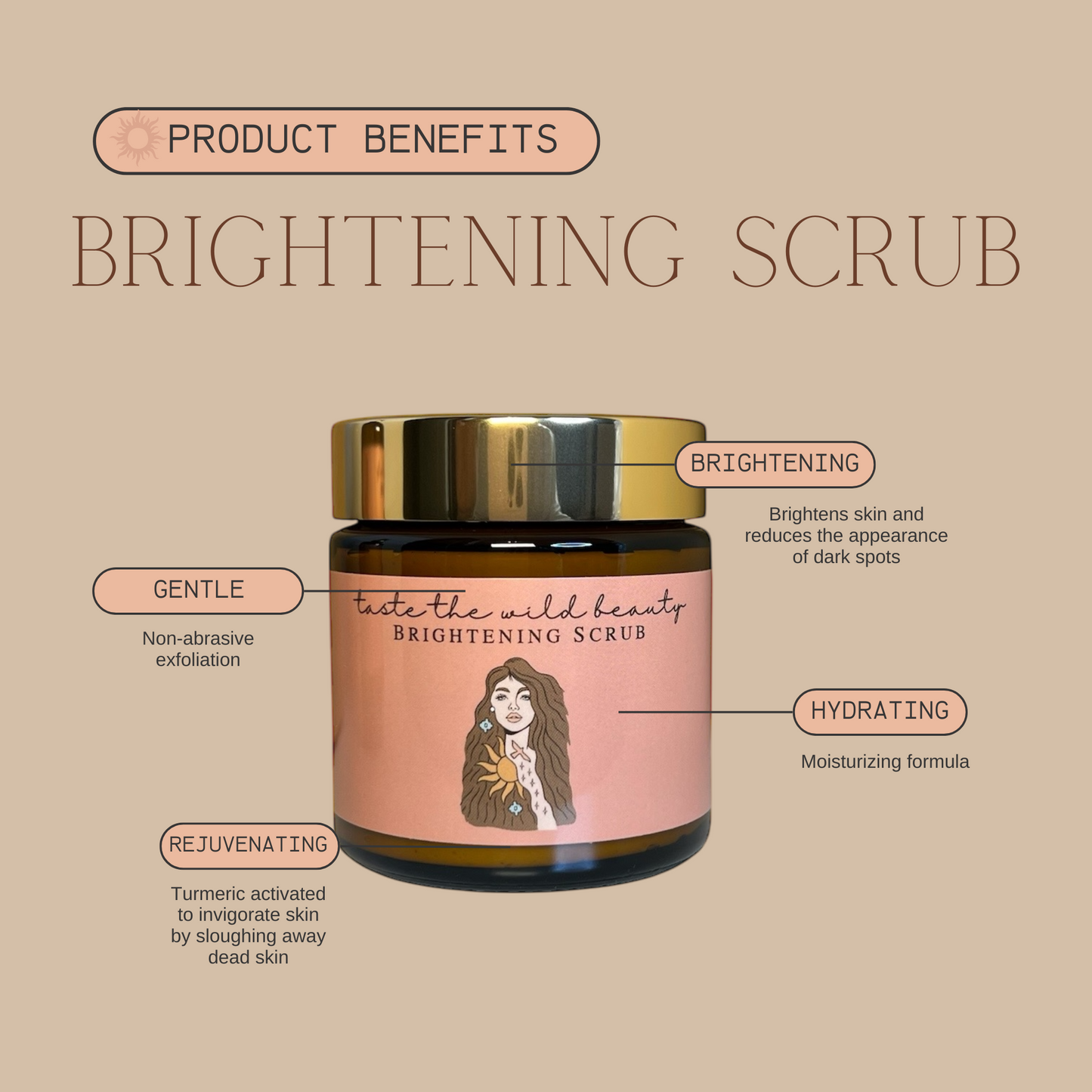 Turmeric Brightening Scrub